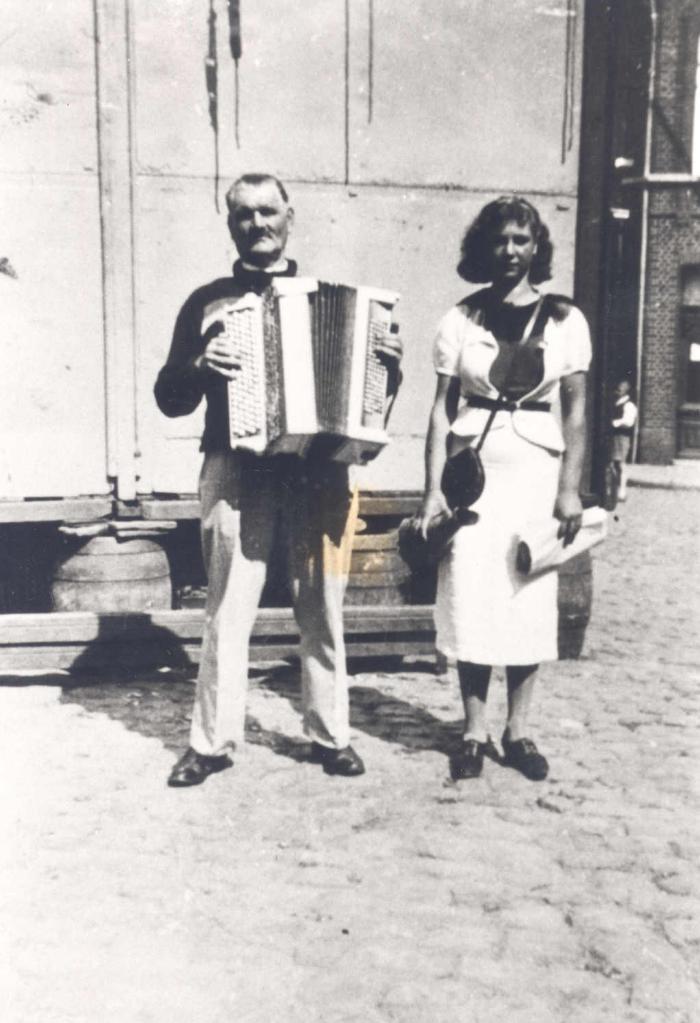 Achille Coppenolle en dochter Marianne