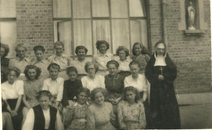 Naaischool, Gits, 1949-1950