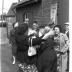 Huldiging kampioen "Huis van Commerce", Izegem, 1958