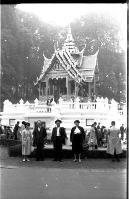 Op wereldtentoonstelling met Cyriel, Brussel, 24 augustus 1958