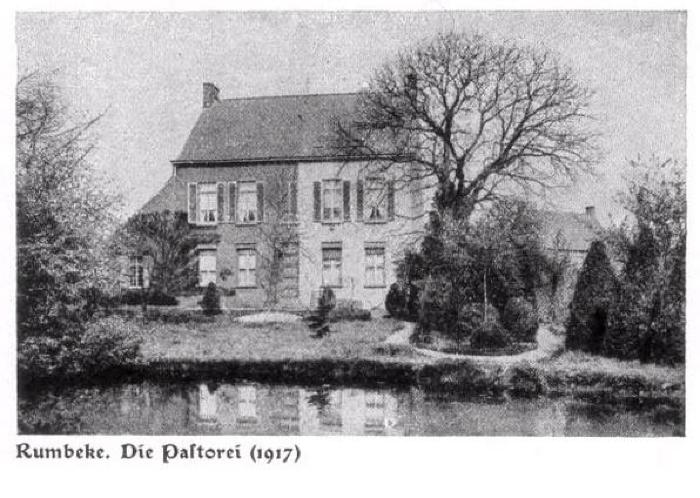 Pastorie Rumbeke, 1917