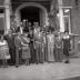 Groepsfoto met burgemeester, Passendale 1976