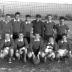 Voorstelling voetbalploegen Kachtem- La Louvière, Izegem, 1958