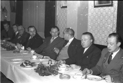 Kerstfeest kadetten F.C. Izegem, Izegem, 1958 