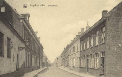 Weststraat, Ingelmunster, ca 1910