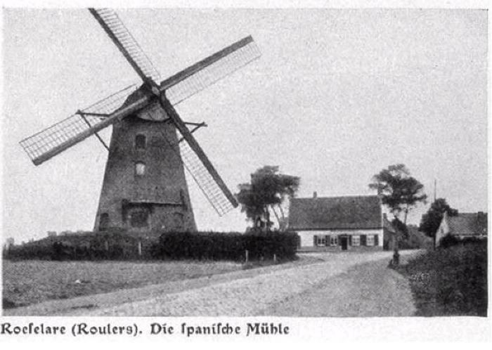 Spanje molen, Roeselare