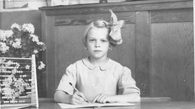 In het eerste leerjaar, Gits, 1940