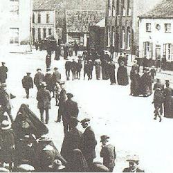 De markt van Beveren-Roeselare, 1910