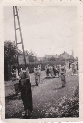 Mariaprocessie, Beveren, 1947