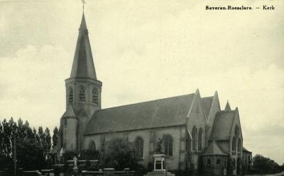 Kerk Beveren na de oorlog