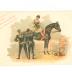 Postkaarten van het Barnum en Bailey circus met aquareltekening
