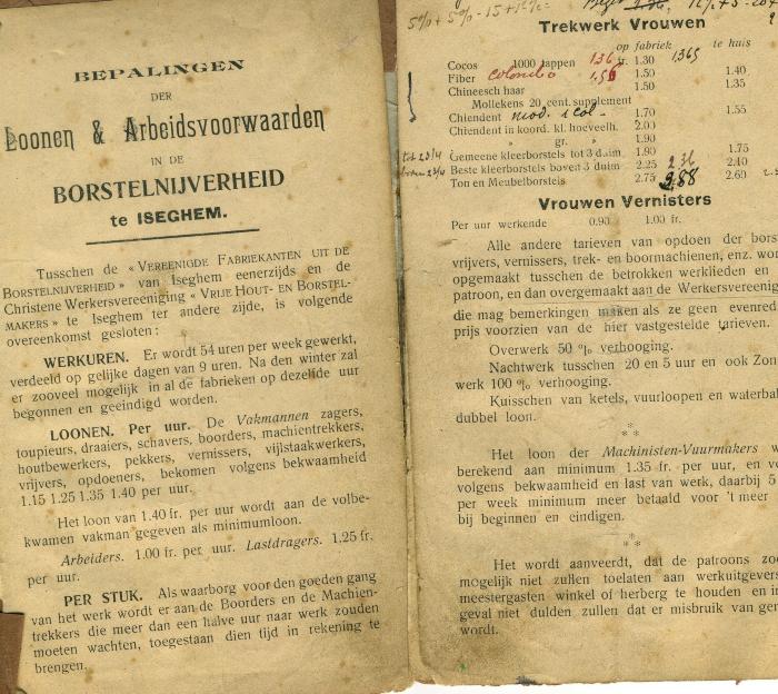 Arbeidsovereenkomst Werbrouck