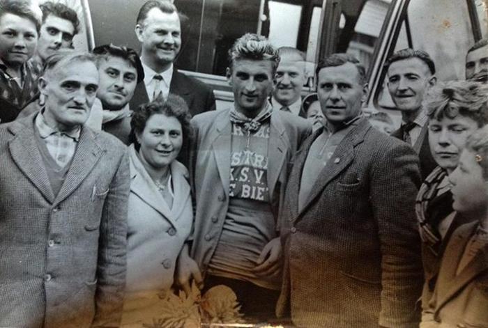 Winnaar koers, Lichtervelde, 1962 