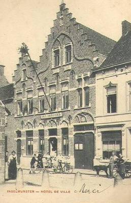 Oud Gemeentehuis, Gravinnestraat, Ingelmunster, ca 1905