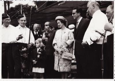 Bezoek Koning Boudewijn en Koningin Fabiola, Ingelmunster, 3 juli 1964