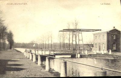Lysbrug, Ingelmunster, ca 1905