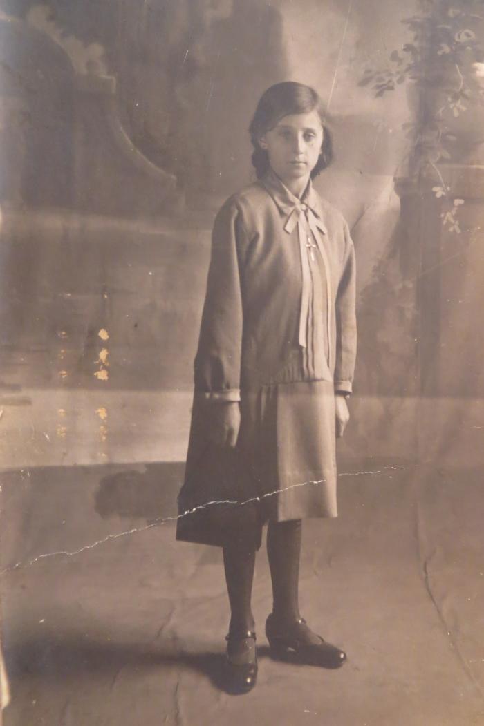 Plechtige Communie Romanie Vervaeke, Gits, 1926 