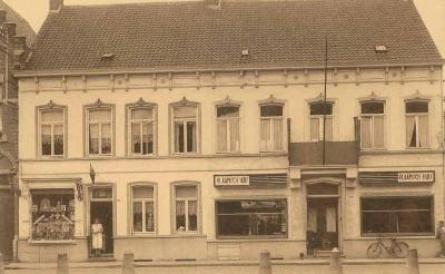 Gravinnestraat, Het Vlaamsch Huis, Ingelmunster, ca 1940