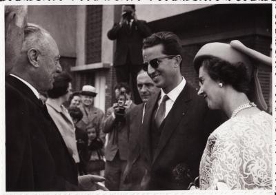 Bezoek Koning Boudewijn en Koningin Fabiola, Ingelmunster, 3 juli 1964