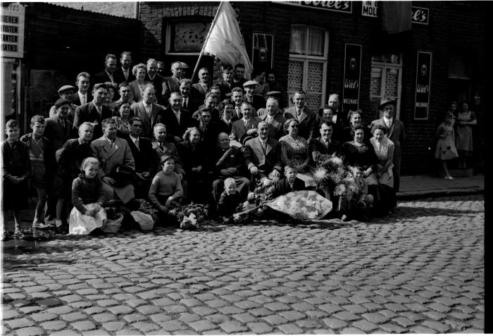 Groepsfoto 'In de Molen',1957