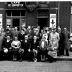 Groepsfoto café De supporter,1957