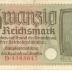 Duits geld WOI - 20 mark