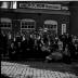 Groepsfoto café De bockor Vander Ghinste,1957