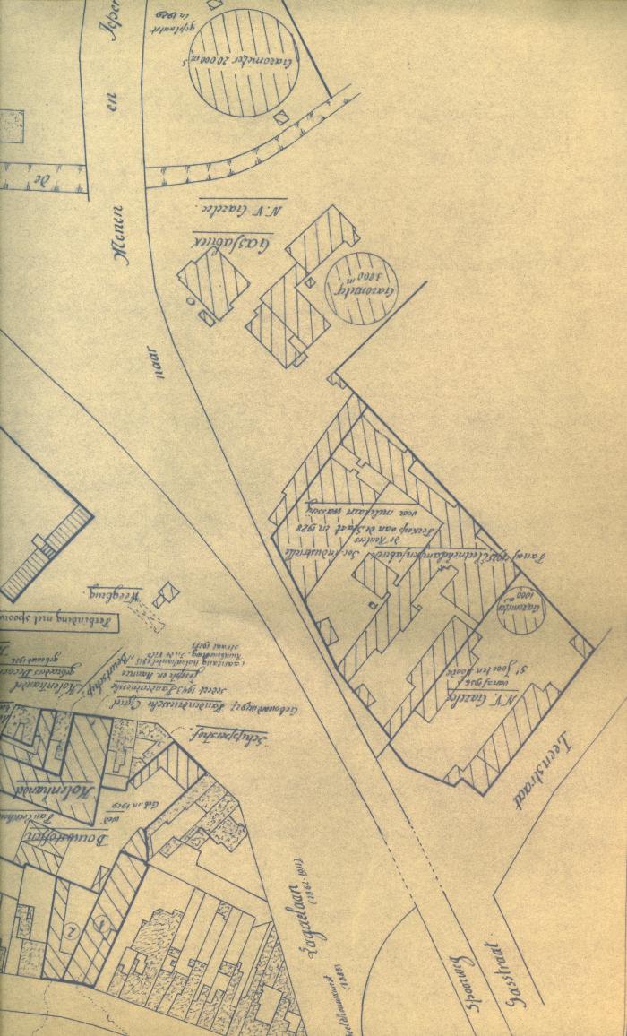 Plan, Roeselare, 1940
