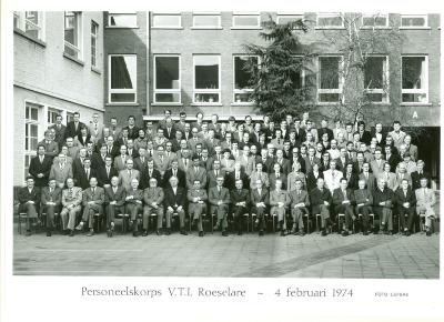 Personeelskorps VTI, Roeselare, 4 februari 1974
