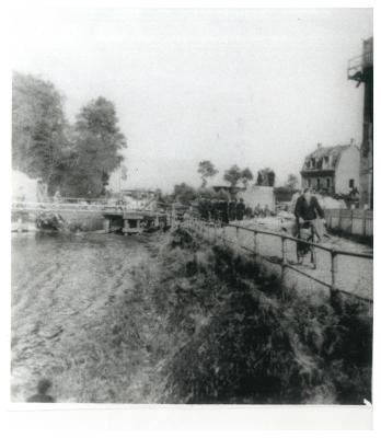 kom watertoren voorlopige brug