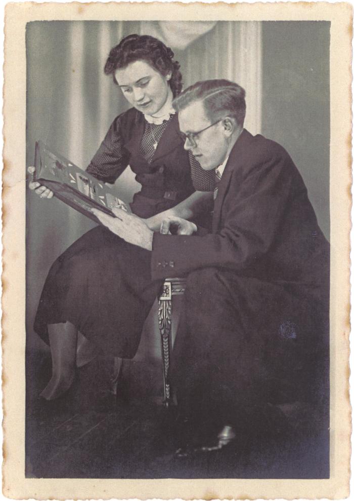 Alfons Huyghebaert en Zulma Cardoen
