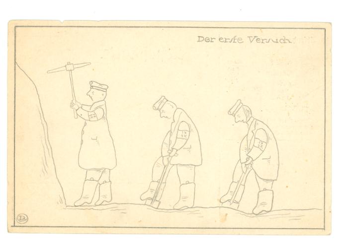 Duitse postkaart