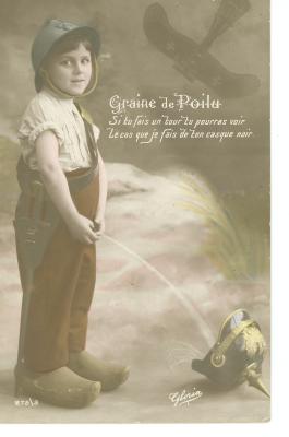 Postkaart pinhelm