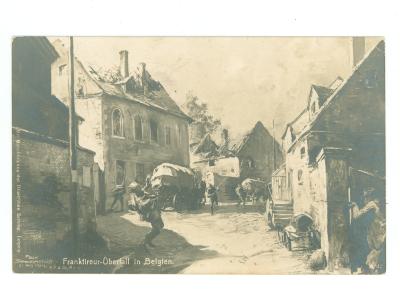 Postkaart 'Franc Tireurs'