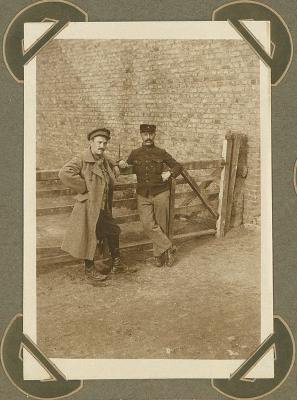 Militairen Slosse en Dejonghe, Adinkerke 22 september 1915