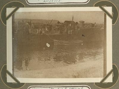 Kanonneerboot op kanaal 20 september 1915