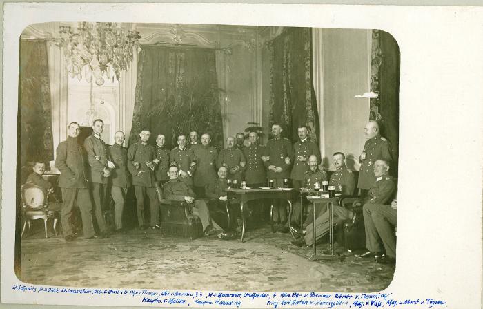 Groepsfoto, Ingelmunster, november 1917