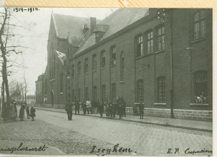 Kriegslazarett, Izegem, 1914-1915