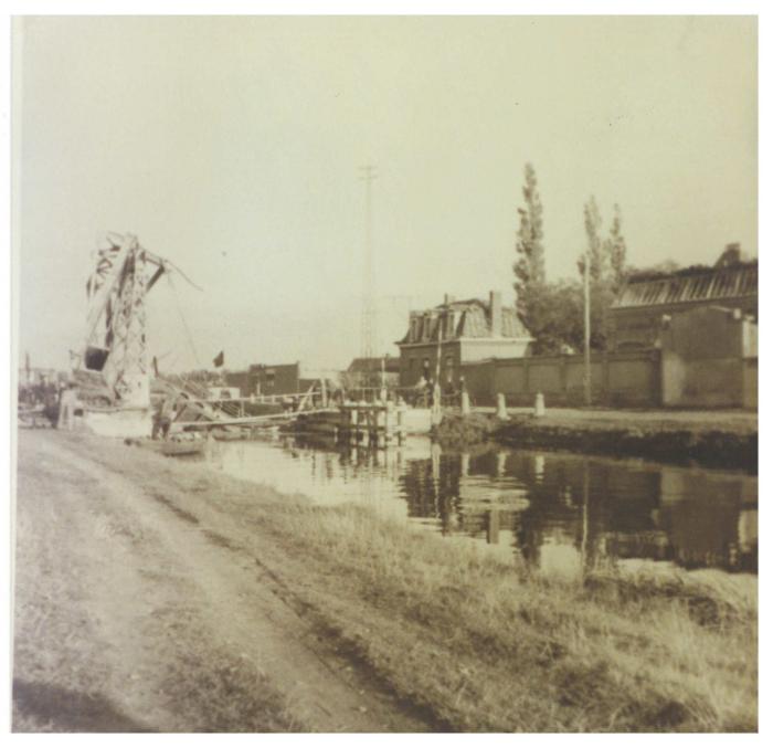 De Lysbrug, Ingelmunster, ca 1944