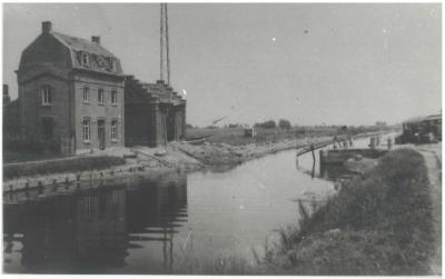 Ijzerwegbrug, Ingelmunster, ca 1940