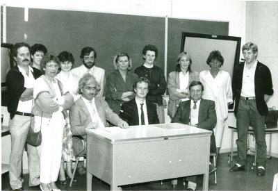 Info-avond PMS over revalidatie, Lichtervelde, 8 mei 1987