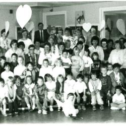 Feest Moederdag kleuterschool, Lichtervelde, 8 mei 1987