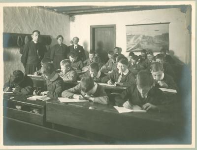 7e klas bij Veranneman-Veys, 1916-1917, Roeselare