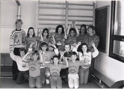 Netbalfinale, Lichtervelde, 1990