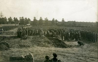Duitse militaire begrafenis, Izegem