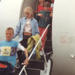 Leerlingen terug de lucht in, Lichtervelde, 1 oktober 1993