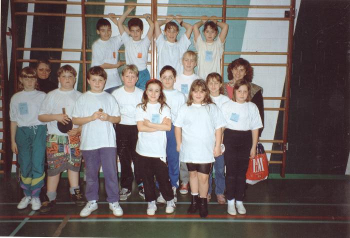 Tafeltennis, Lichtervelde, 20 januari 1993