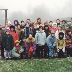 Sinterklaaswandeltocht te Rumbeke, december 1993