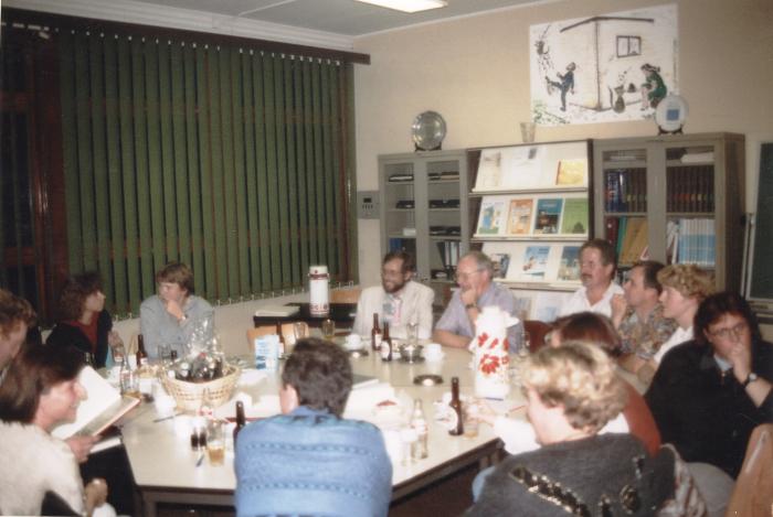Vergadering Ouderraad en Vriendenkring, Lichtervelde, 1 oktober 1993