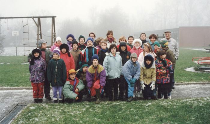 Sinterklaaswandeltocht te Rumbeke, december 1993
